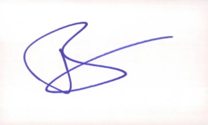 Ben Stein autograph