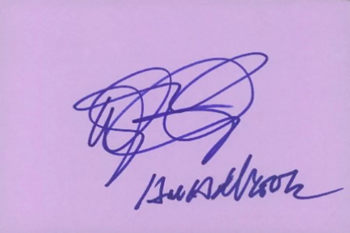 Dixie Carter and Hal Holbrook autograph