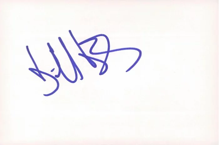 Billy Burke autograph