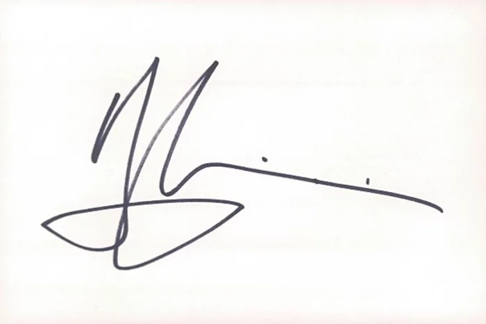Ivana Milicevic autograph