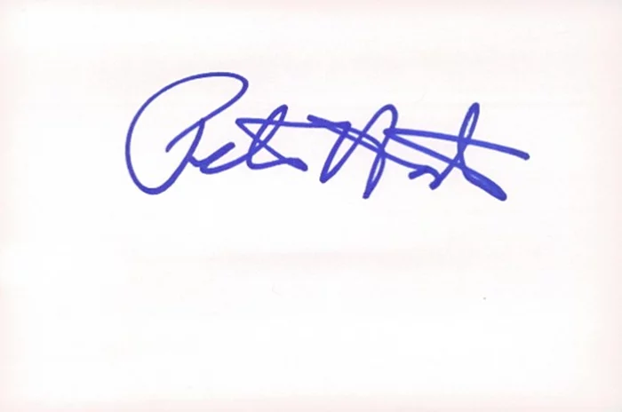 Peter Horton autograph