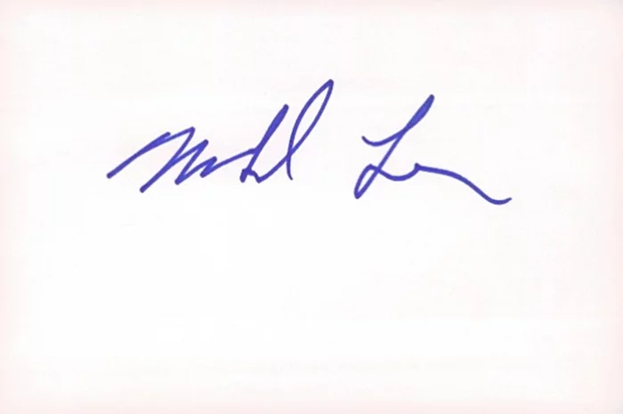 Michael Lerner autograph