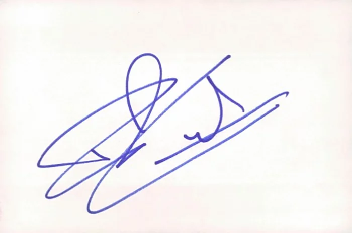David Charvet autograph