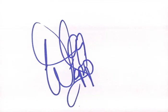 Warren Sapp autograph