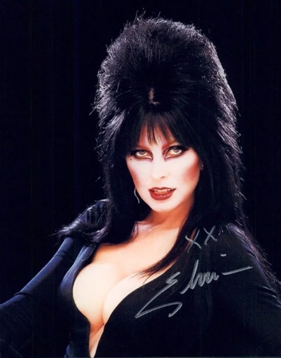 Elvira autograph