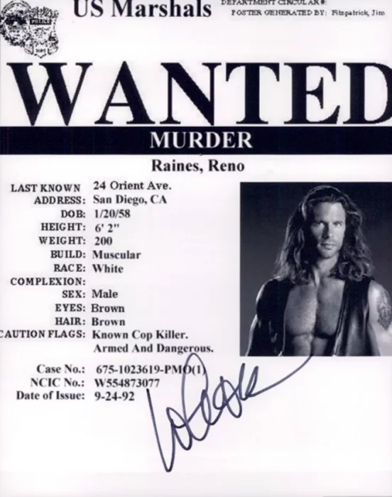 Lorenzo Lamas autograph