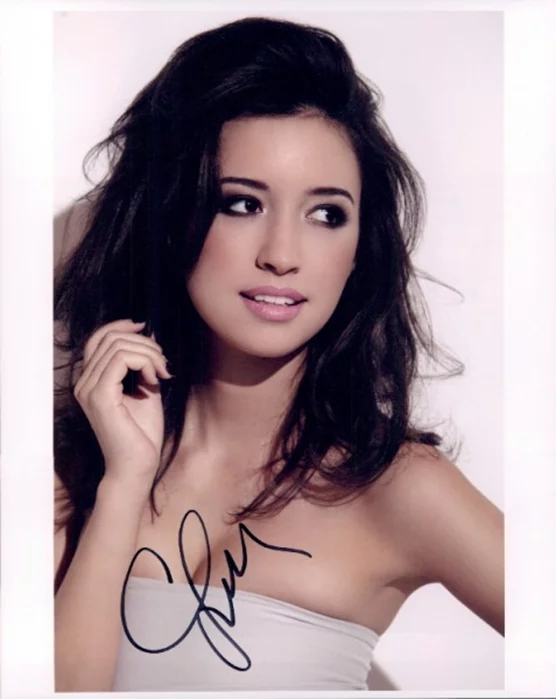 Christian Serratos autograph
