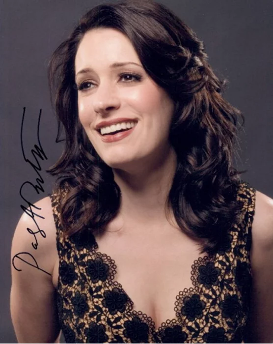 Paget Brewster autograph