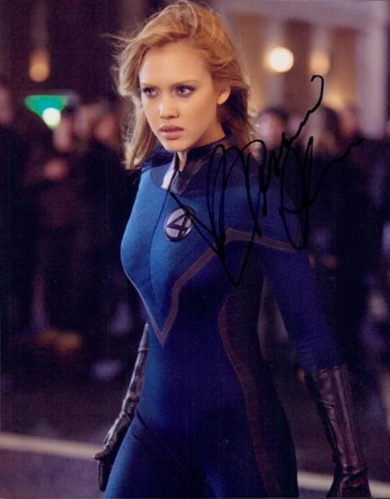 Jessica Alba autograph