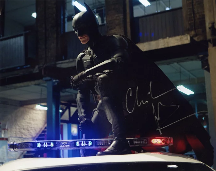 Christian Bale autograph