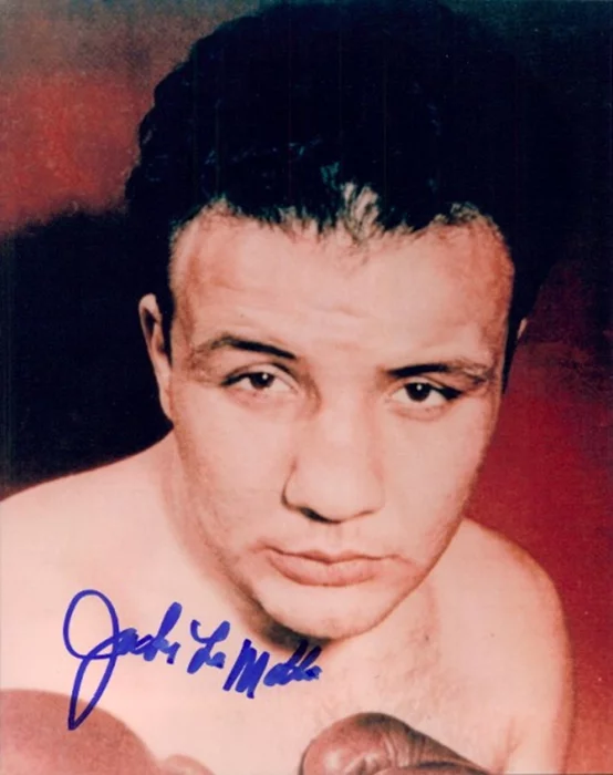 Jake La Motta autograph