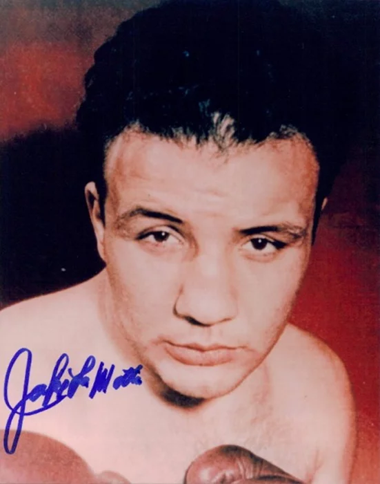Jake La Motta autograph