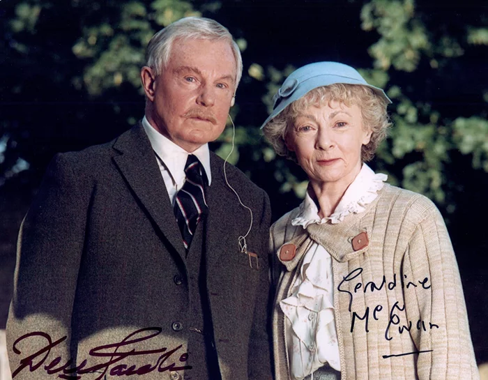 Marple: The Murder at the Vicarage autograph