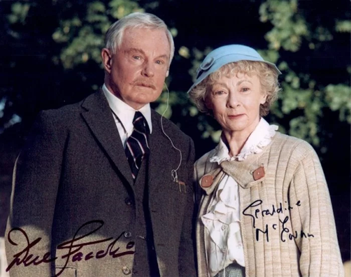 Marple: The Murder at the Vicarage autograph