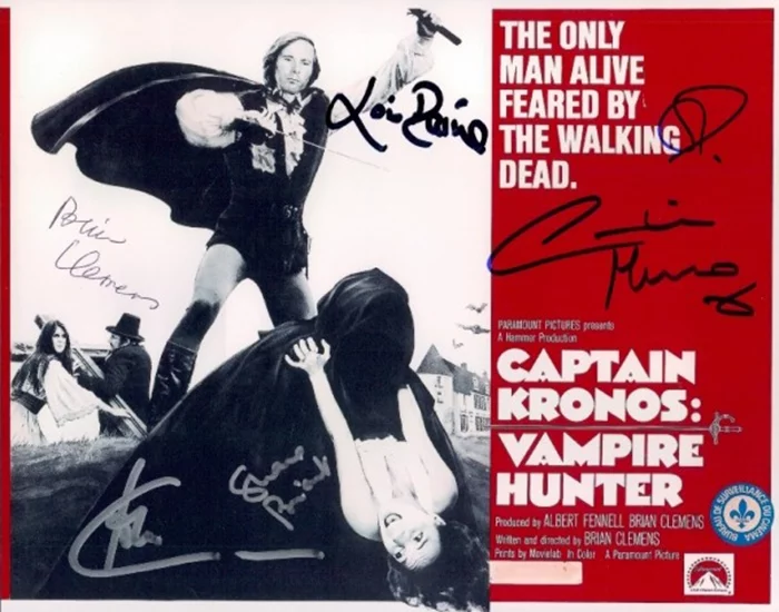 Captain Kronos: Vampire Hunter autograph