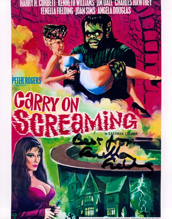 Carry On Screaming autograph