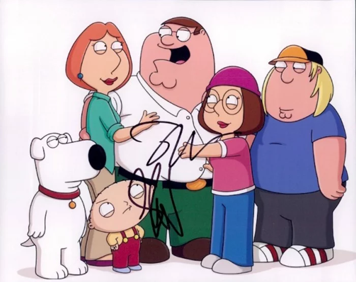 Family Guy autograph