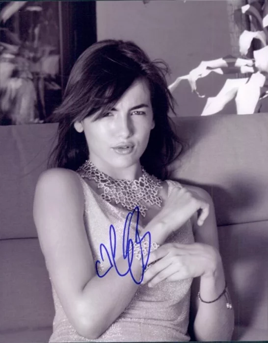 Camilla Belle autograph