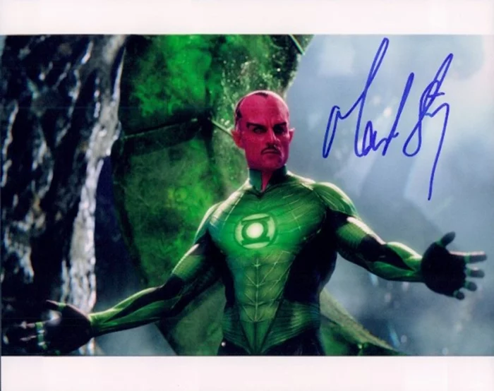 Mark Strong autograph