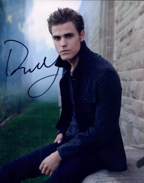 Paul Wesley autograph