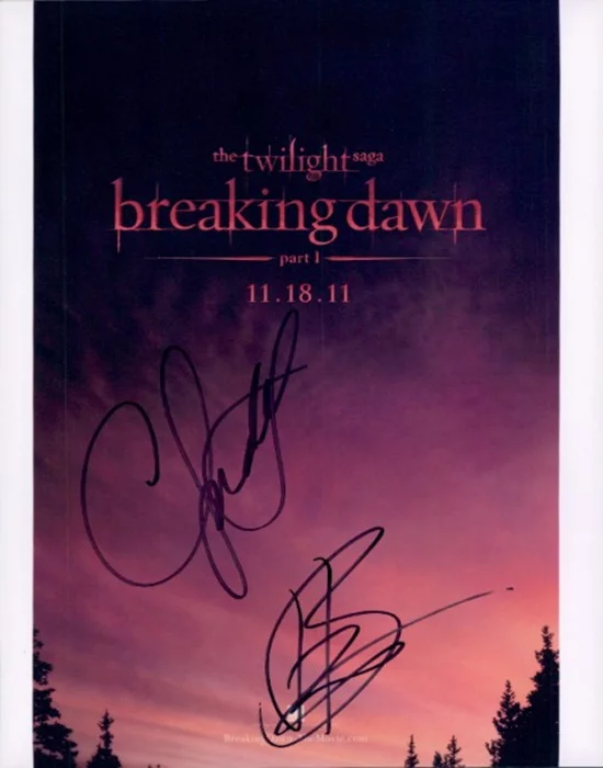 Breaking Dawn - Part 1 autograph