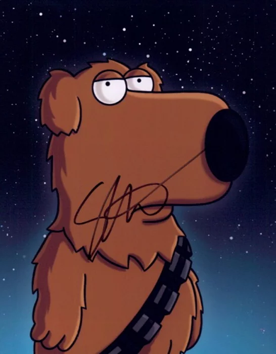 Seth MacFarlane autograph