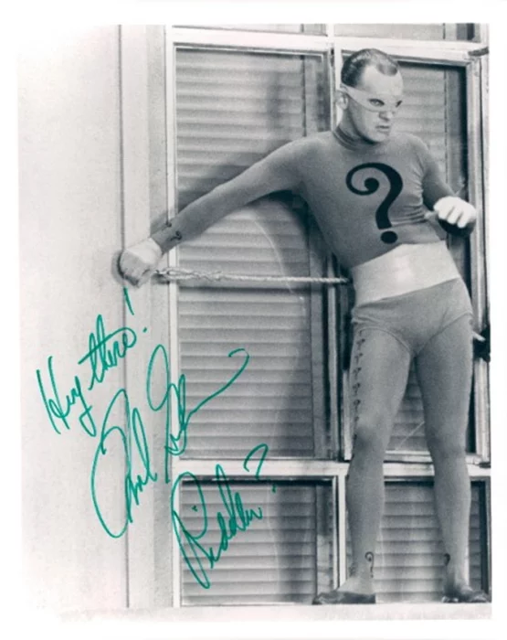 Frank Gorshin autograph