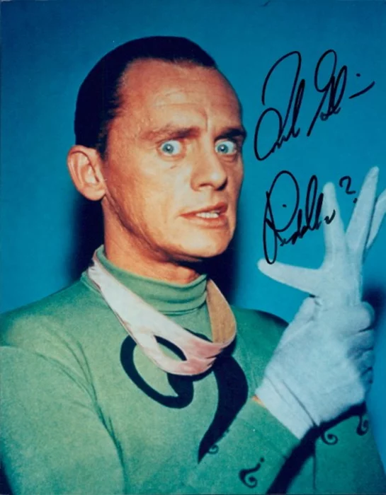 Frank Gorshin autograph