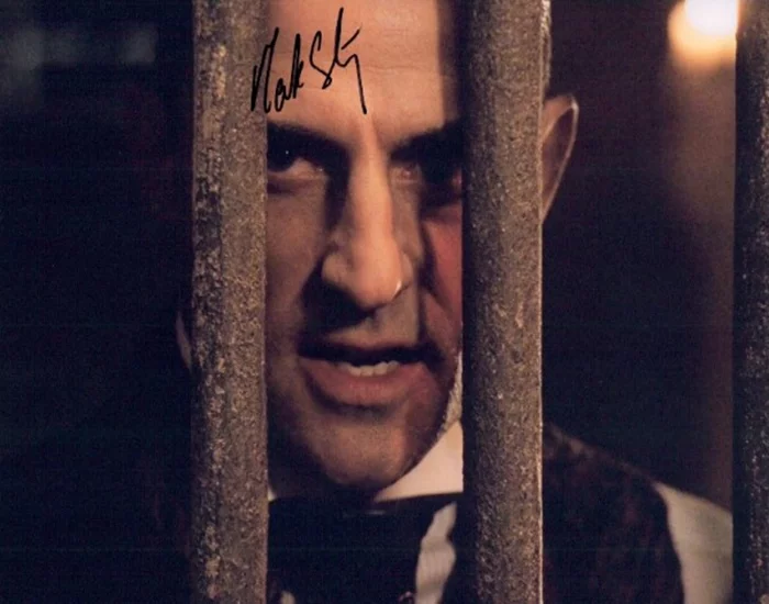 Mark Strong autograph