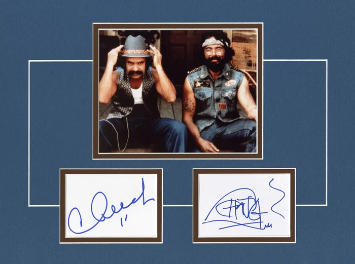 Cheech & Chong autograph