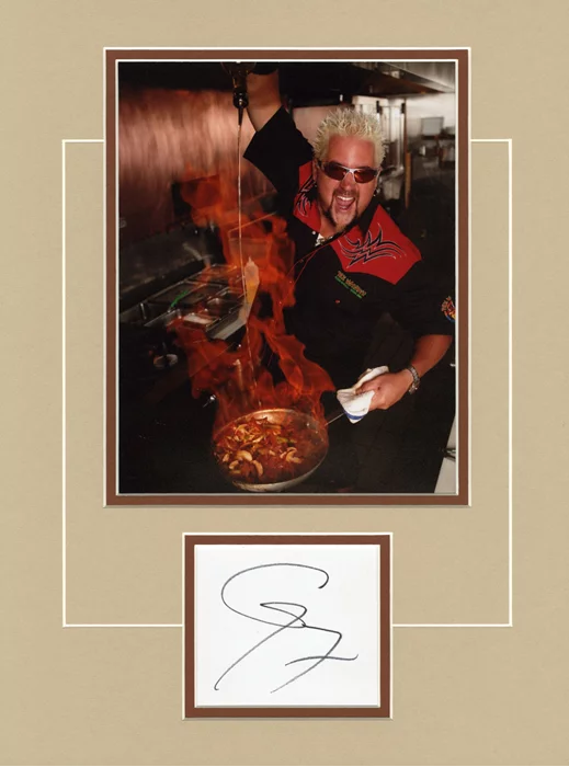 Guy Fieri autograph