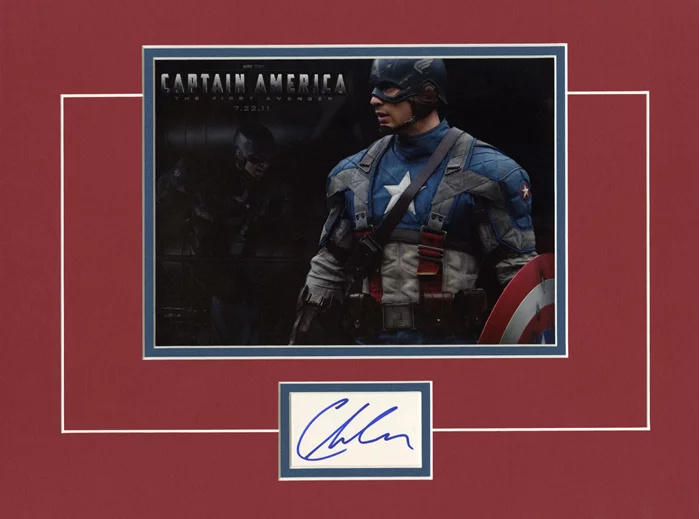 Captain America autograph