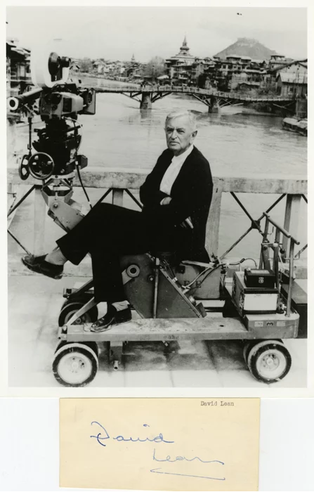 David Lean autograph