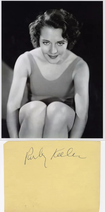Ruby Keeler autograph