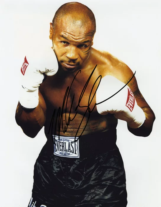 Mike Tyson autograph