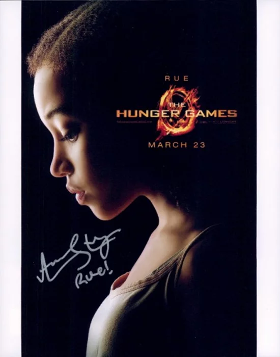 Amandla  Stenberg autograph