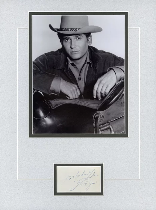 Michael Landon autograph
