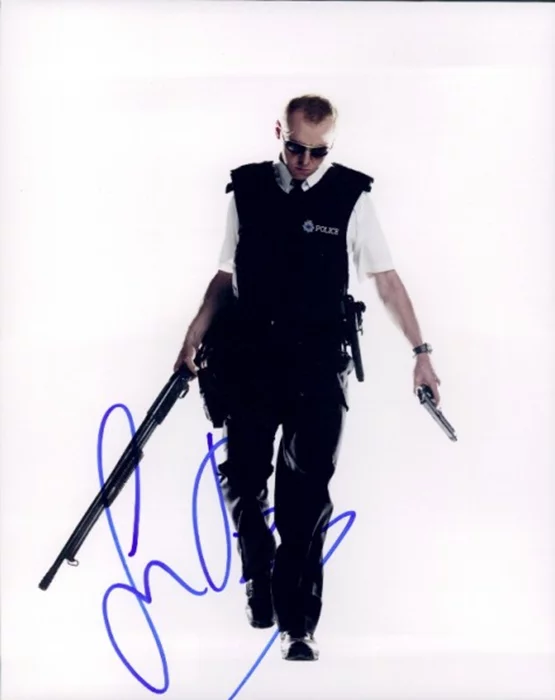 Simon Pegg autograph