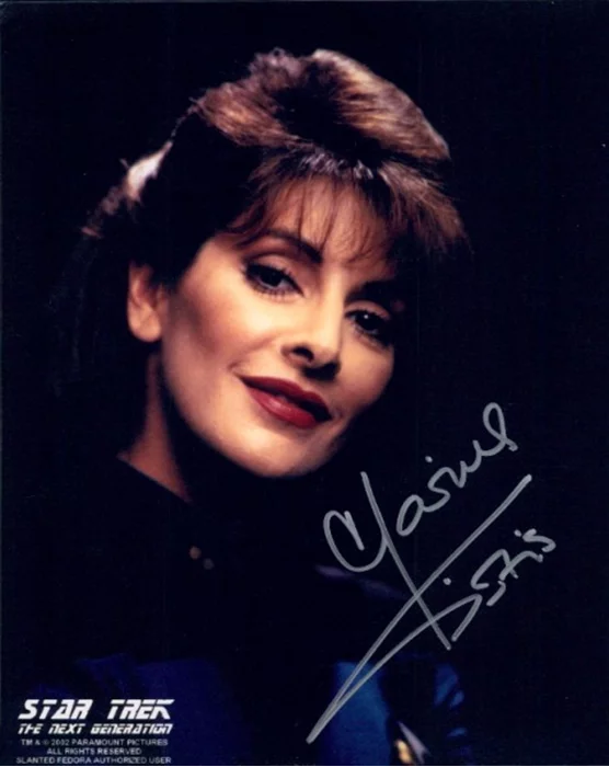 Marina Sirtis autograph
