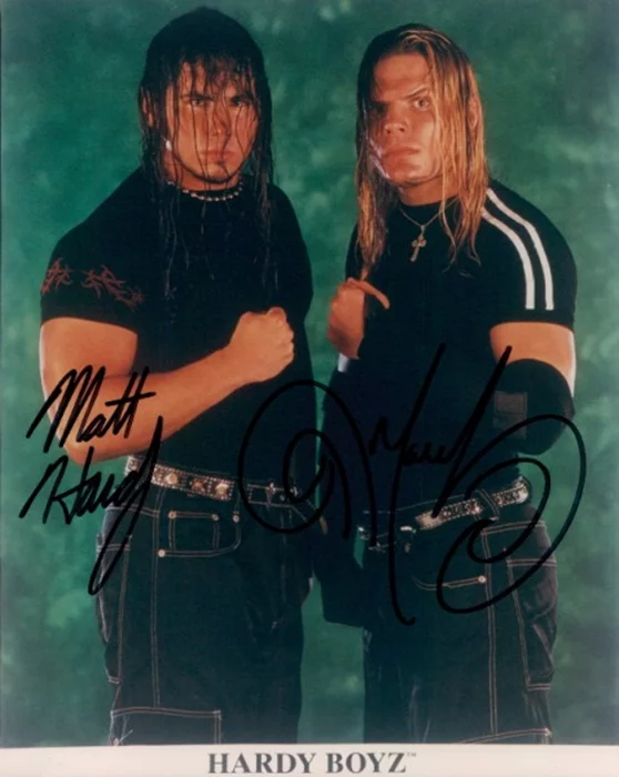 Hardy Boyz autograph