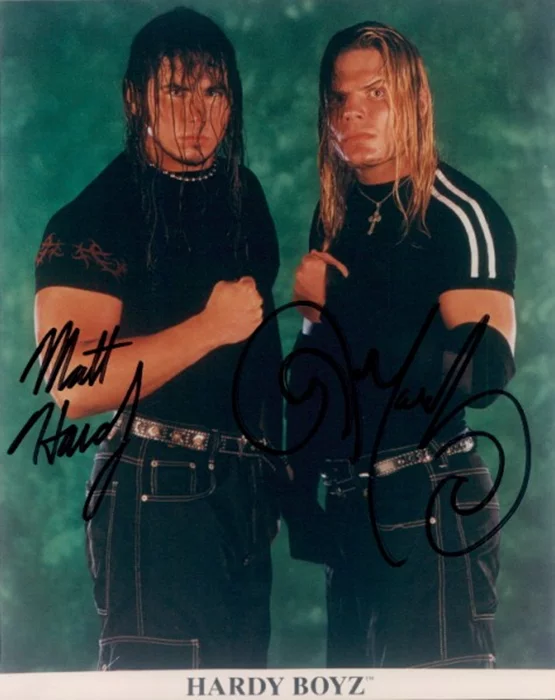 Hardy Boyz autograph