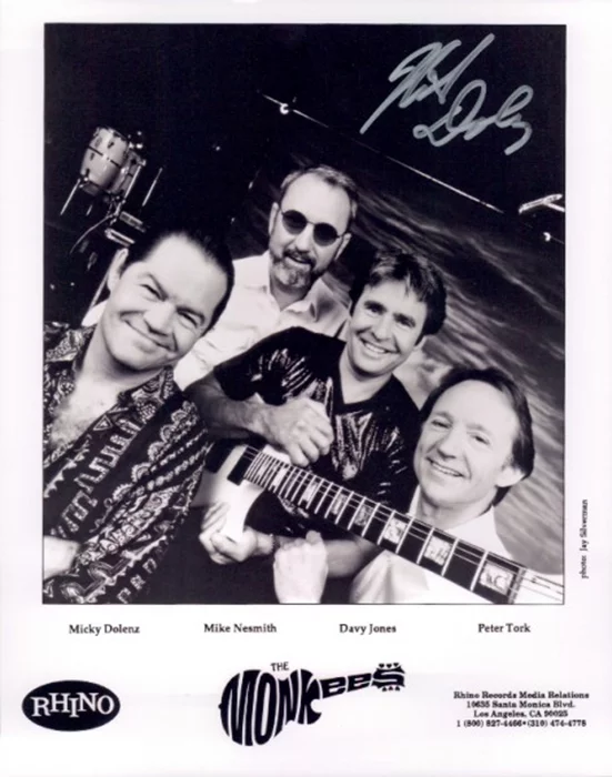 Micky Dolenz autograph