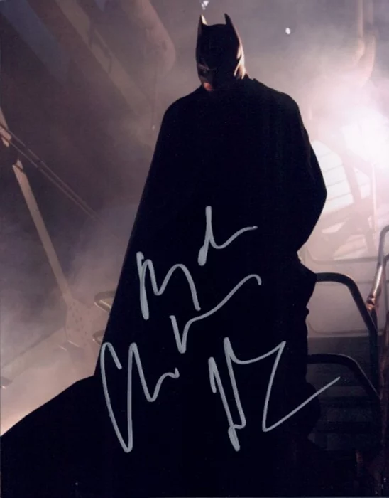 Christian Bale autograph