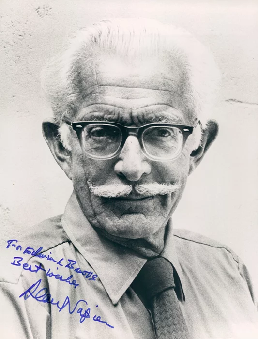 Alan Napier autograph
