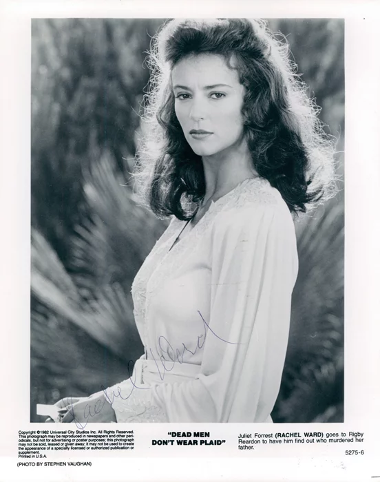 Rachel Ward autograph