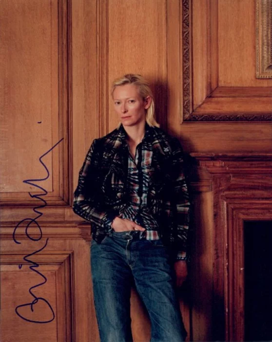 Tilda Swinton autograph