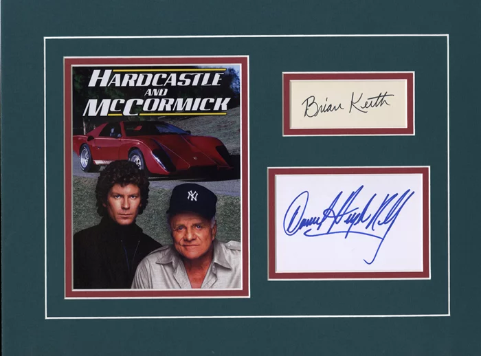 Hardcastle and McCormick autograph