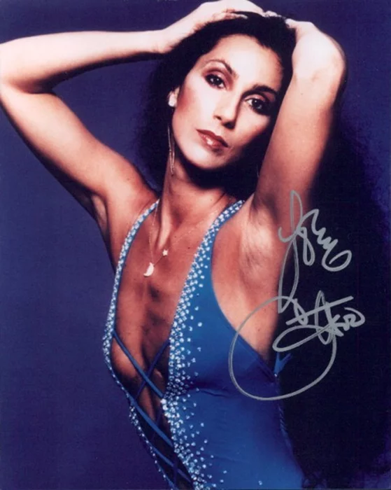 Cher autograph