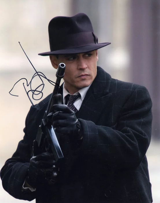 Johnny Depp autograph
