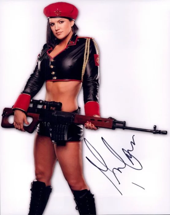 Gina Carano autograph